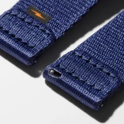 Shinola Shop All Straps|Apple Watch® Compatible|20mm Black Split Nylon Apple Watch Strap