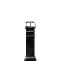 Shinola Shop All Straps|Apple Watch® Compatible|20mm Black Split Nylon Apple Watch Strap