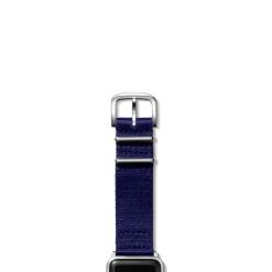 Shinola Shop All Straps|Apple Watch® Compatible|20mm Black Split Nylon Apple Watch Strap