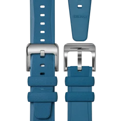 Shinola Rubber|Shop All Straps|20mm Rubber Watch Strap Blue
