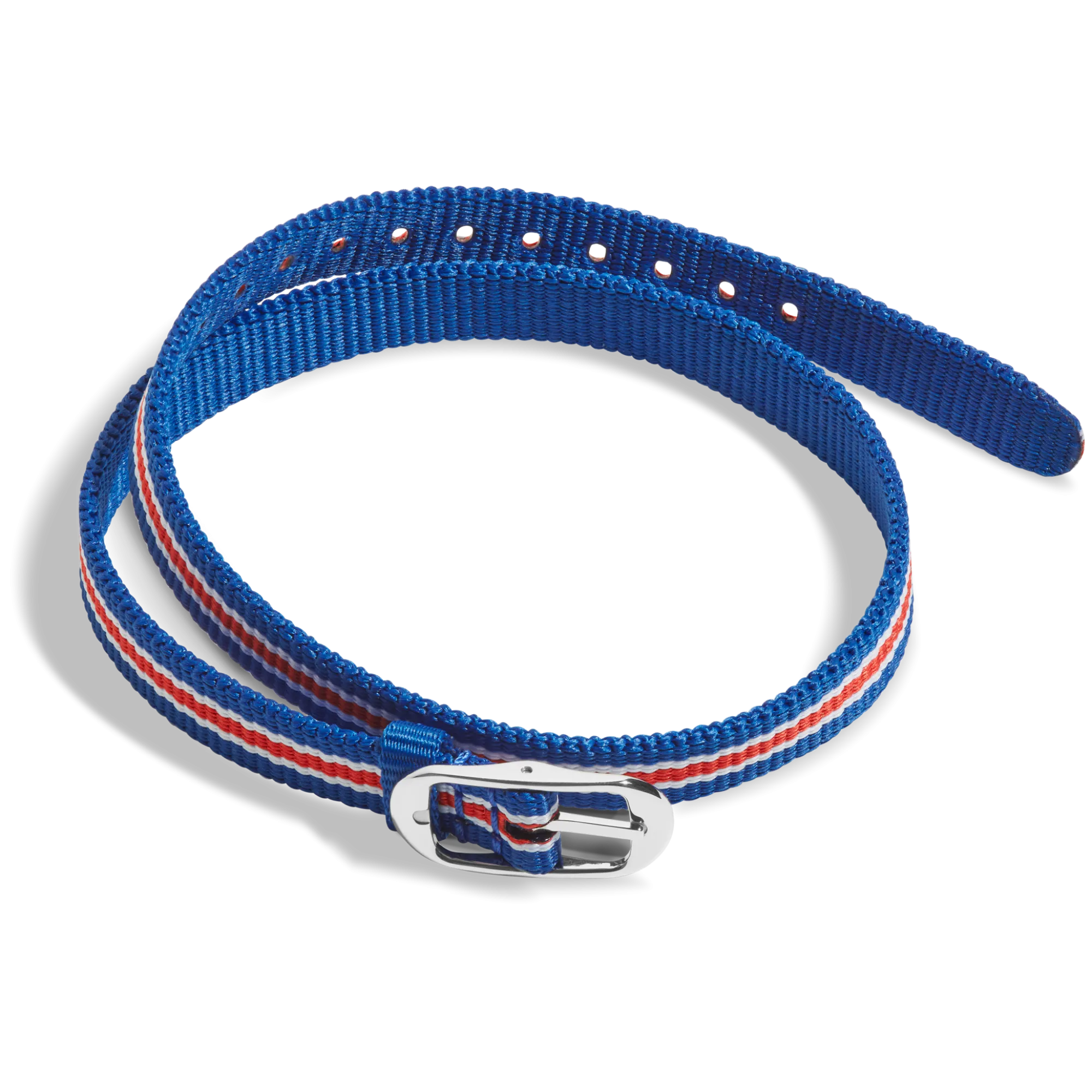 Shinola Shop All Straps|10Mm|10mm Blue/White/Red Nylon Watch Strap
