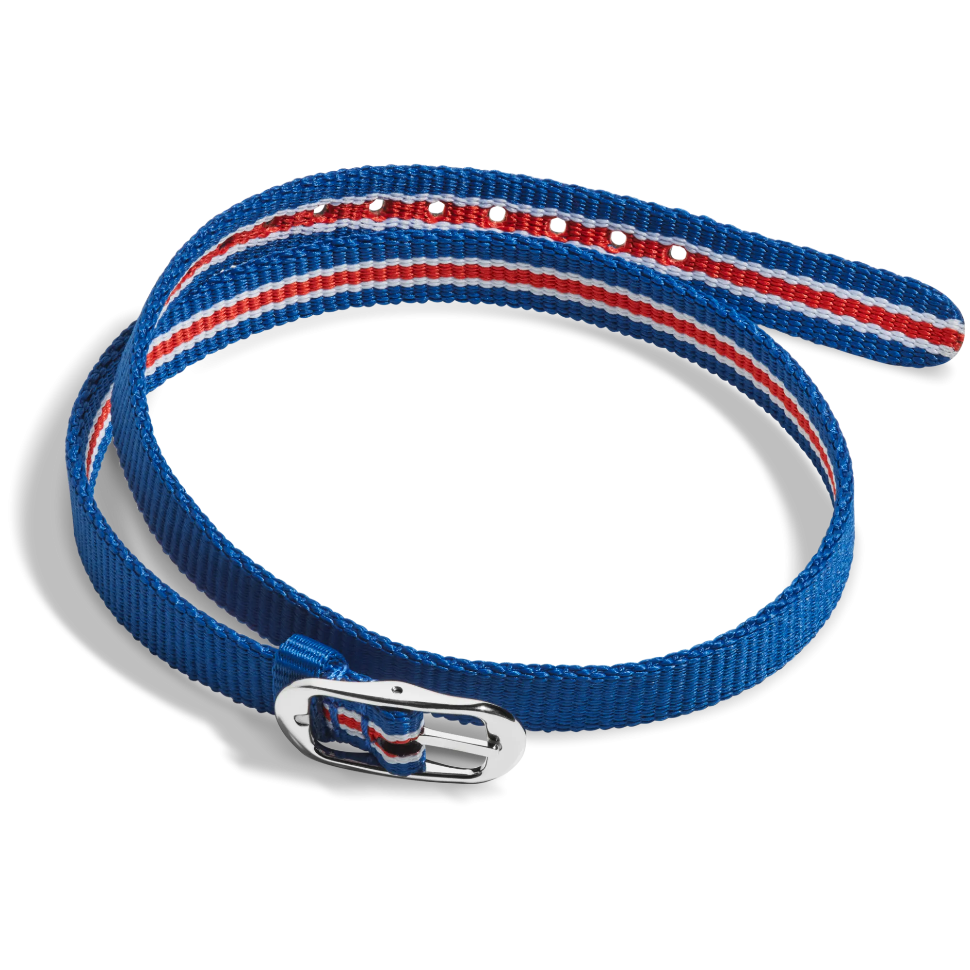 Shinola Shop All Straps|10Mm|10mm Blue/White/Red Nylon Watch Strap