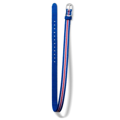 Shinola Shop All Straps|10Mm|10mm Blue/White/Red Nylon Watch Strap