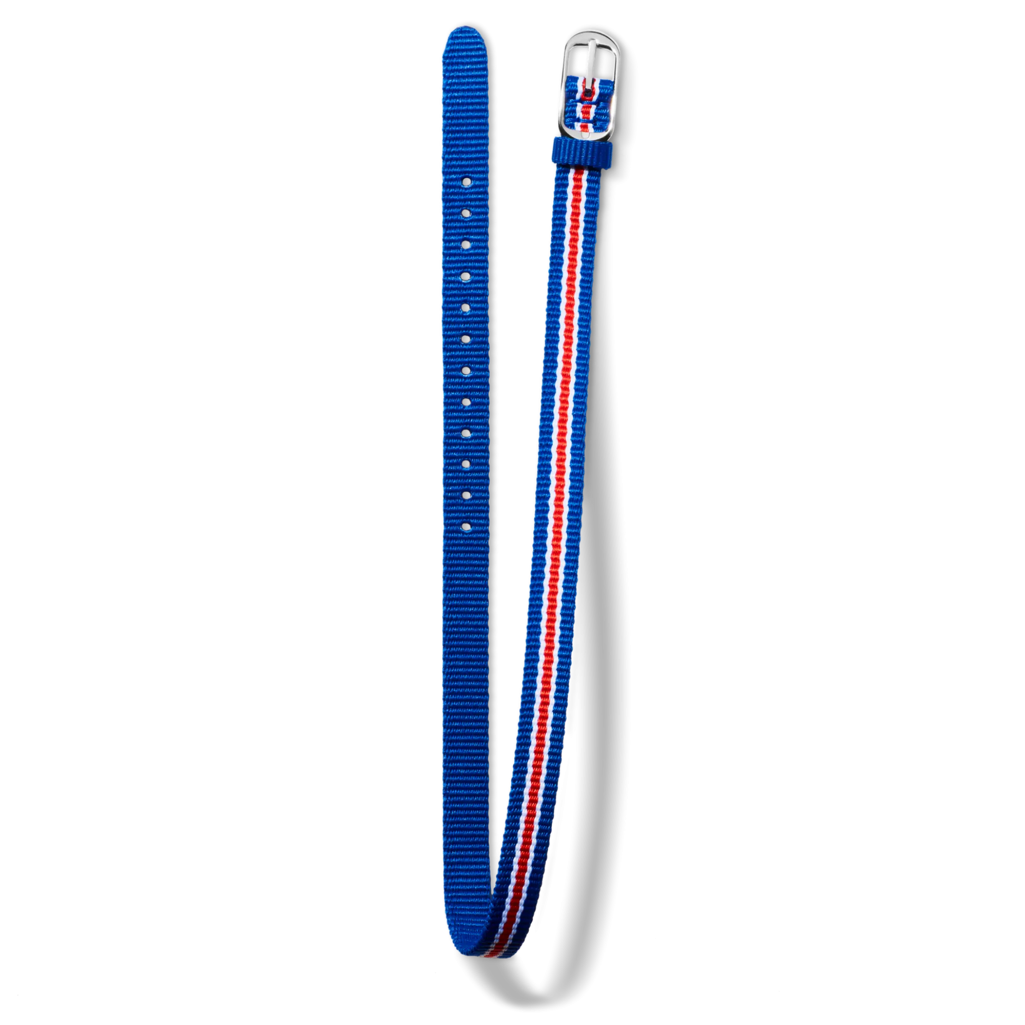 Shinola Shop All Straps|10Mm|10mm Blue/White/Red Nylon Watch Strap