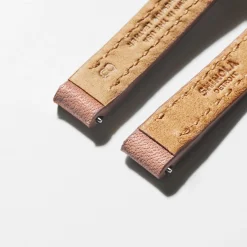Shinola Shop All Straps|Leather|8mm Blush Double Wrap Leather Watch Strap