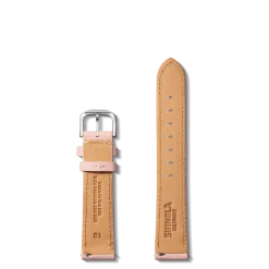 Shinola Shop All Straps|Leather|18mm Leather Watch Strap Blush