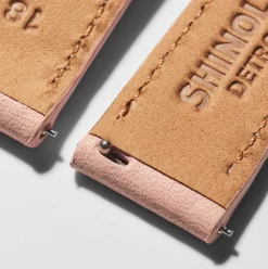 Shinola Shop All Straps|Leather|18mm Leather Watch Strap Blush