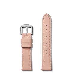 Shinola Shop All Straps|Leather|20mm Blush Leather Watch Strap Blush Watch Strap