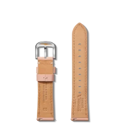 Shinola Shop All Straps|Leather|20mm Blush Leather Watch Strap Blush Watch Strap