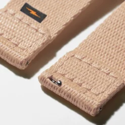 Shinola Shop All Straps|Apple Watch® Compatible|20mm Blush Split Nylon Apple Watch Strap