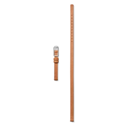 Shinola Shop All Straps|Leather|8mm Bourbon/Blush Reversible Leather Strap Bourbon Leather Wrap
