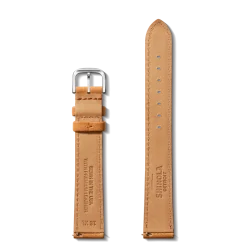 Shinola Shop All Straps|Leather|18mm Bourbon Leather Watch Strap