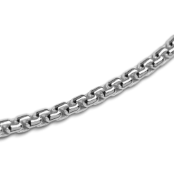 Shinola Necklaces|Sterling Silver|4mm Box Chain Necklace