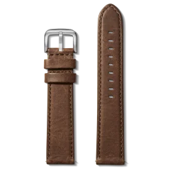 Shinola 22Mm|Extra Long Watch Straps|22mm British Tan Leather Watch Strap (XL)