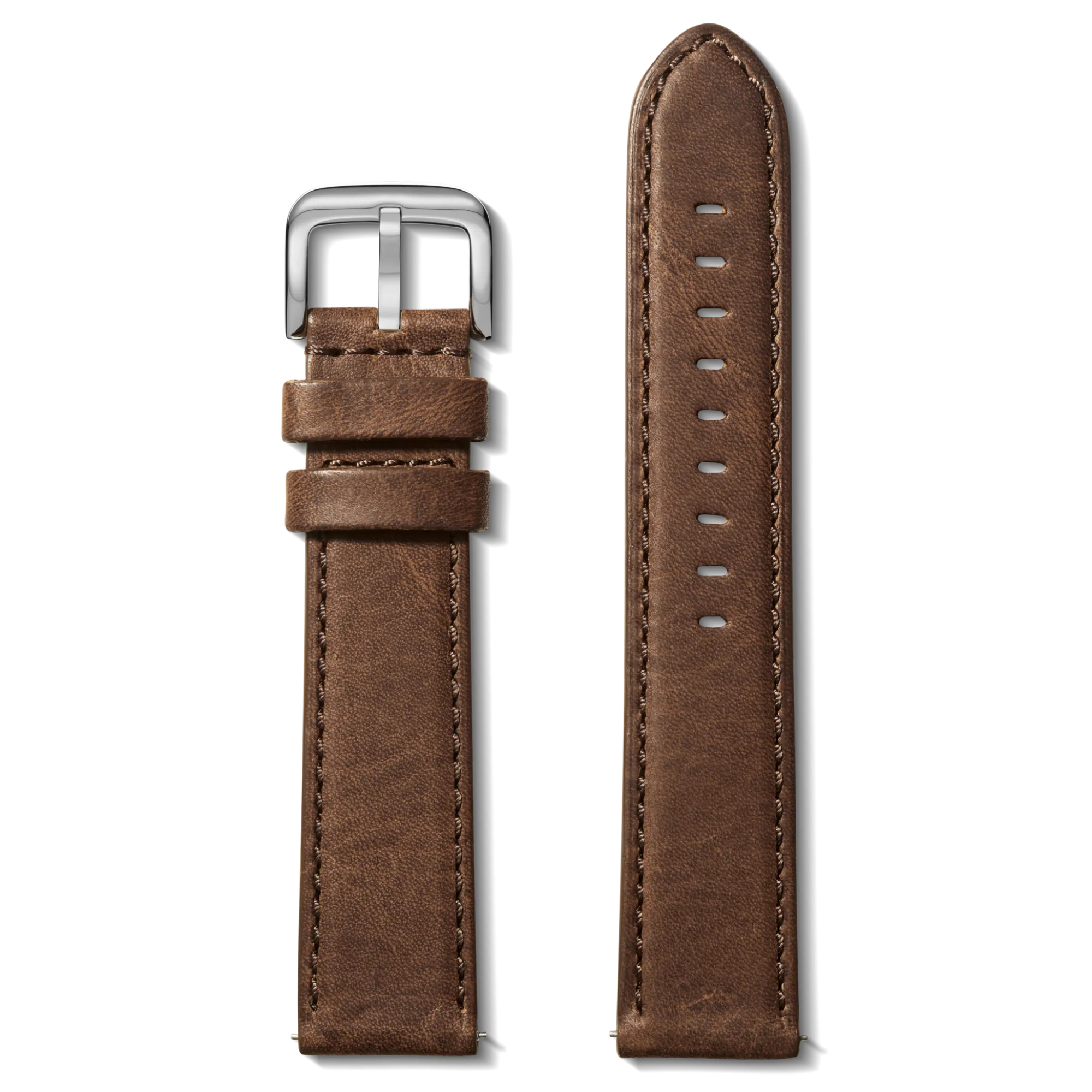 Shinola 22Mm|Extra Long Watch Straps|22mm British Tan Leather Watch Strap (XL)