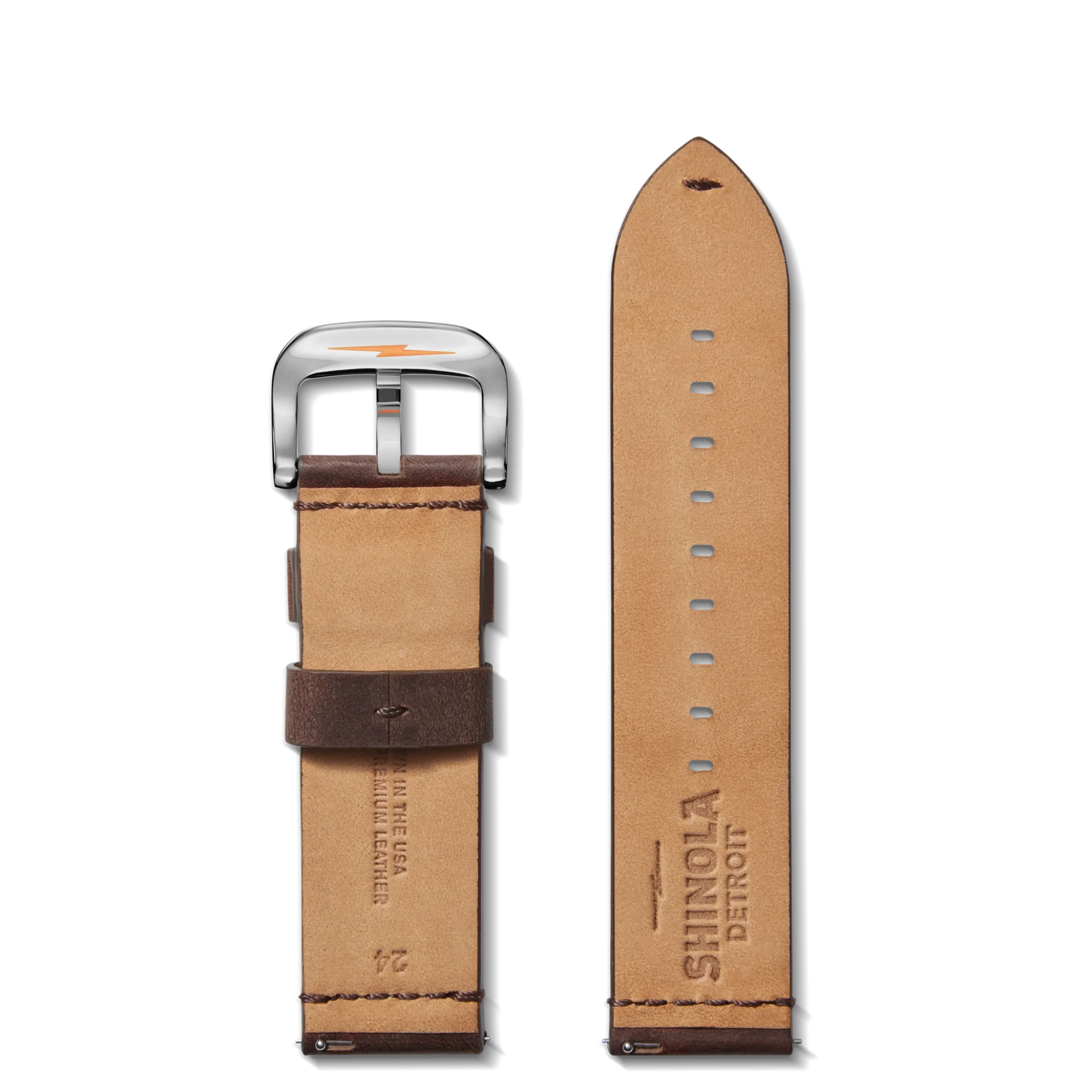 Shinola Shop All Straps|24Mm|24mm Cattail Leather Watch Strap