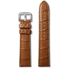 Shinola Shop All Straps|24Mm|24mm Cognac Alligator Leather Watch Strap (Long)