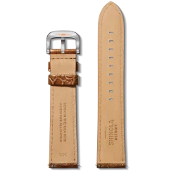 Shinola Shop All Straps|24Mm|24mm Cognac Alligator Leather Watch Strap (Long)