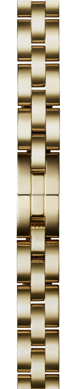 Shinola Shop All Straps|Metal|8mm 3-Link Bracelet Gold