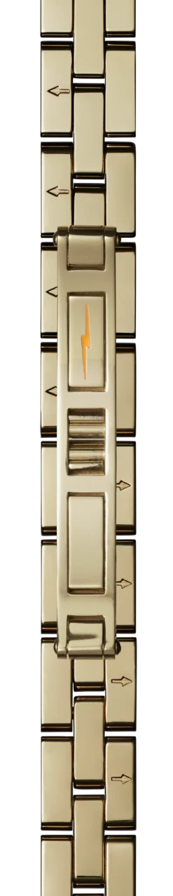 Shinola Shop All Straps|Metal|8mm 3-Link Bracelet Gold
