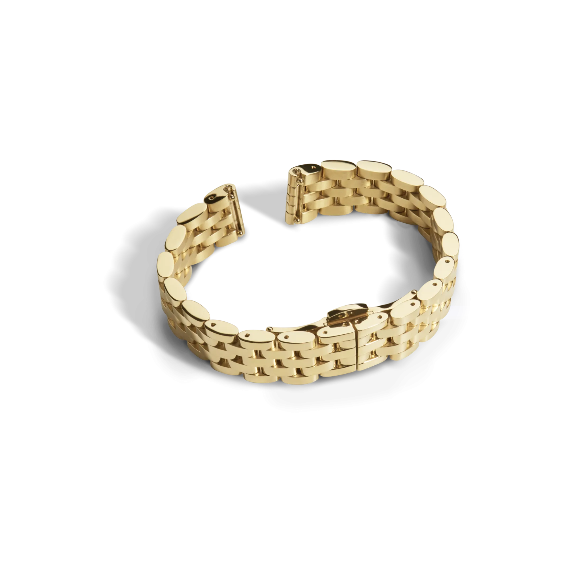 Shinola Shop All Straps|Metal|14mm Gold 5-Link Bracelet