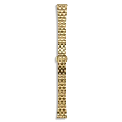 Shinola Shop All Straps|Metal|14mm Gold 5-Link Bracelet