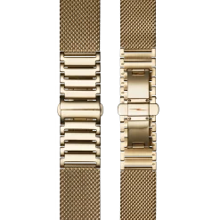 Shinola Shop All Straps|Metal|18mm Bracelet Gold Mesh