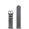 Shinola Apple Watch® Compatible|Nylon|20mm Gray Split Nylon Apple Watch Strap