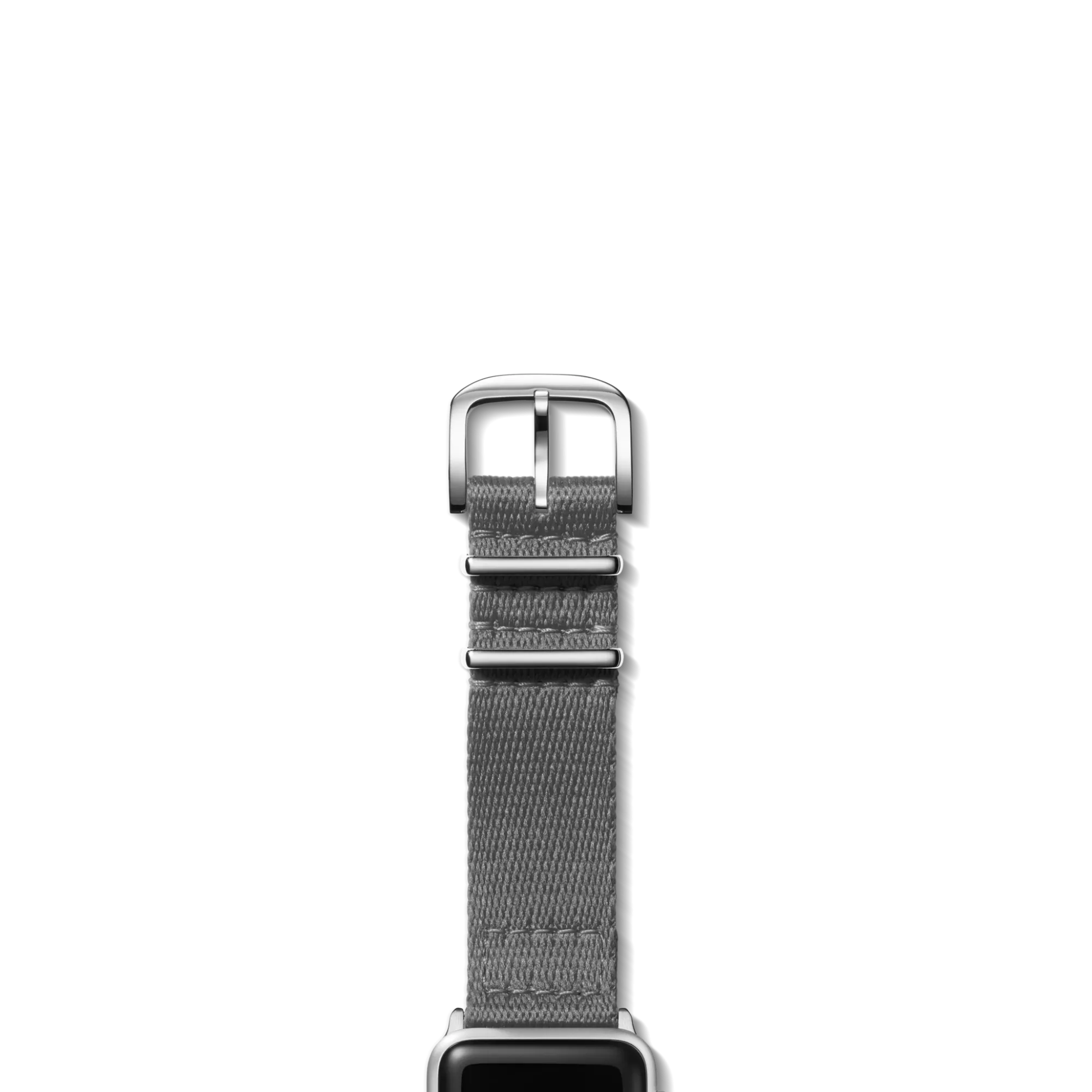 Shinola Apple Watch® Compatible|Nylon|20mm Gray Split Nylon Apple Watch Strap