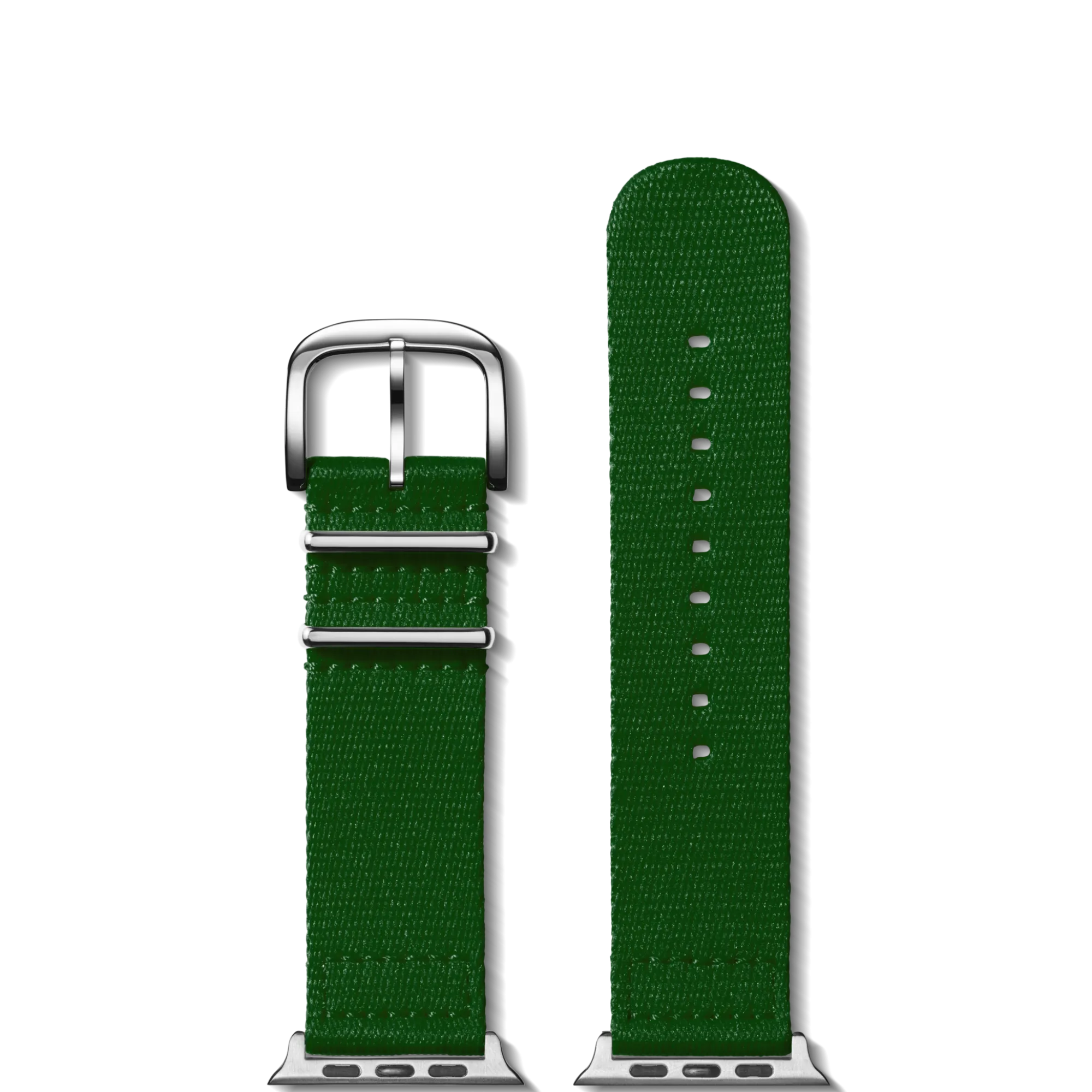 Shinola Shop All Straps|24Mm|24mm Green Split Nylon Apple Watch Strap