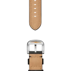 Shinola 22Mm|Shop All Straps|22mm Grizzly Leather Watch Strap Black