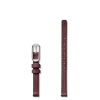 Shinola Shop All Straps|Leather|8mm Merlot Leather Watch Strap