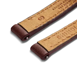 Shinola Shop All Straps|Leather|8mm Merlot Leather Watch Strap