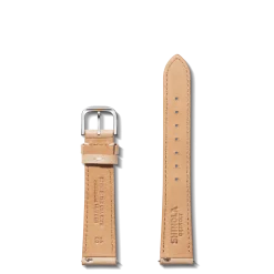 Shinola Shop All Straps|Leather|18mm Leather Watch Strap Natural