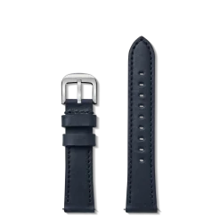 Shinola Shop All Straps|Leather|20mm Leather Watch Strap Navy