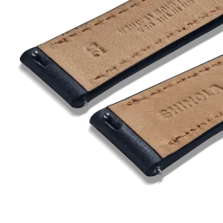 Shinola Shop All Straps|Leather|20mm Leather Watch Strap Navy
