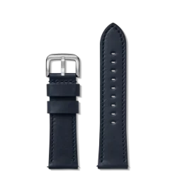Shinola Shop All Straps|24Mm|24mm Navy Leather Watch Strap