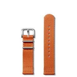 Shinola Shop All Straps|Nylon|20mm Orange G10 Nylon Watch Strap