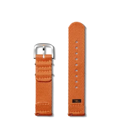 Shinola Shop All Straps|Nylon|20mm Orange G10 Nylon Watch Strap