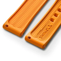 Shinola Rubber|Shop All Straps|20mm Rubber Watch Strap Orange