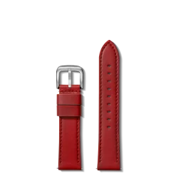 Shinola Shop All Straps|20Mm|20mm Leather Watch Strap Pop Red