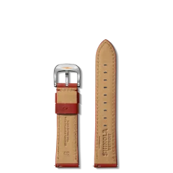 Shinola Shop All Straps|20Mm|20mm Leather Watch Strap Pop Red