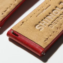 Shinola Shop All Straps|20Mm|20mm Leather Watch Strap Pop Red