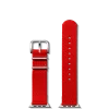 Shinola Apple Watch® Compatible|Nylon|20mm Red Split Nylon Apple Watch Strap