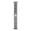 Shinola Metal|Apple Watch® Compatible|20mm Stainless Steel 3-Link Apple Watch Bracelet
