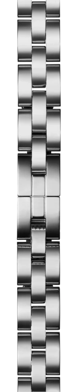 Shinola Shop All Straps|Metal|8mm Stainless Steel 3-Link Bracelet Silver