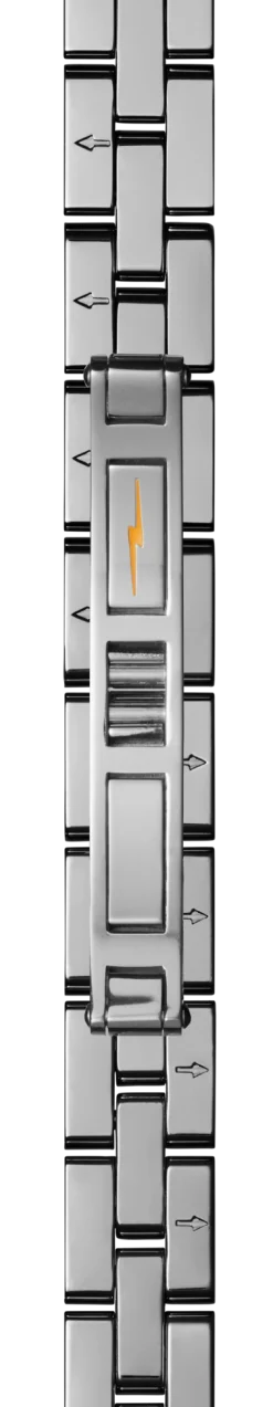 Shinola Shop All Straps|Metal|8mm Stainless Steel 3-Link Bracelet Silver
