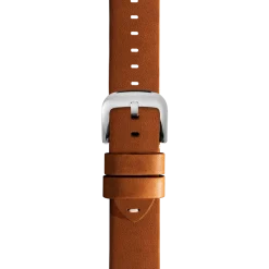 Shinola Shop All Straps|Leather|20mm Tan Leather Watch Strap