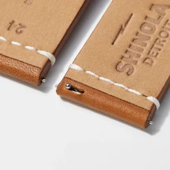 Shinola Shop All Straps|24Mm|24mm Tan Leather Watch Strap