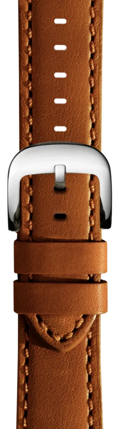 Shinola Shop All Straps|Leather|18mm Leather Watch Strap Tan